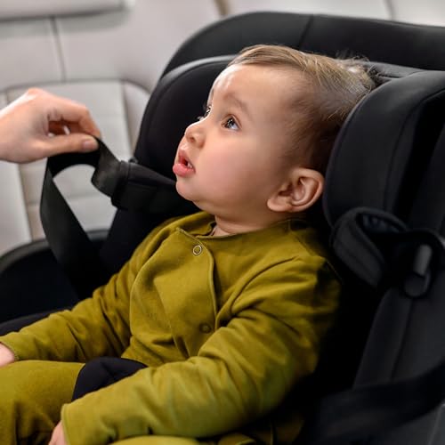 Maxi-Cosi Mica 360 S, Autositz 360 Grad drehbar, 3 Monate– 4 Jahre (61–105 cm), i-Size Baby Autositz, FlexiSpin Drehung, 5 Liegepositionen, G-CELL Schutz, Easy-in Gurthaken, Tonal Graphite