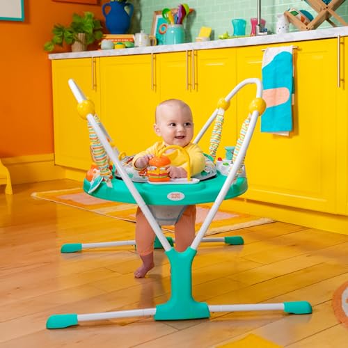 Bright Starts Cooking Up Fun Baby Aktivittshopser mit Musik und Lichtern, Kchenspielzeug, Unisex, 6-12 Monate, bis zu 11,5kg