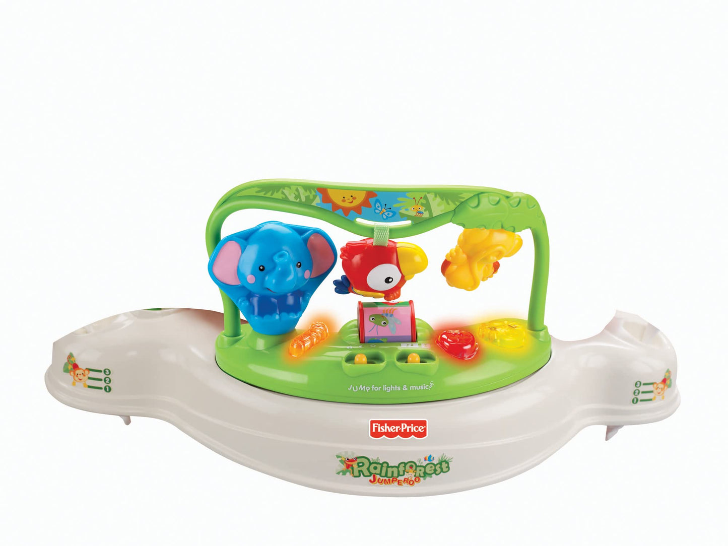 Fisher Price K7198 Rainforest Jumperoo, mehrfarbig