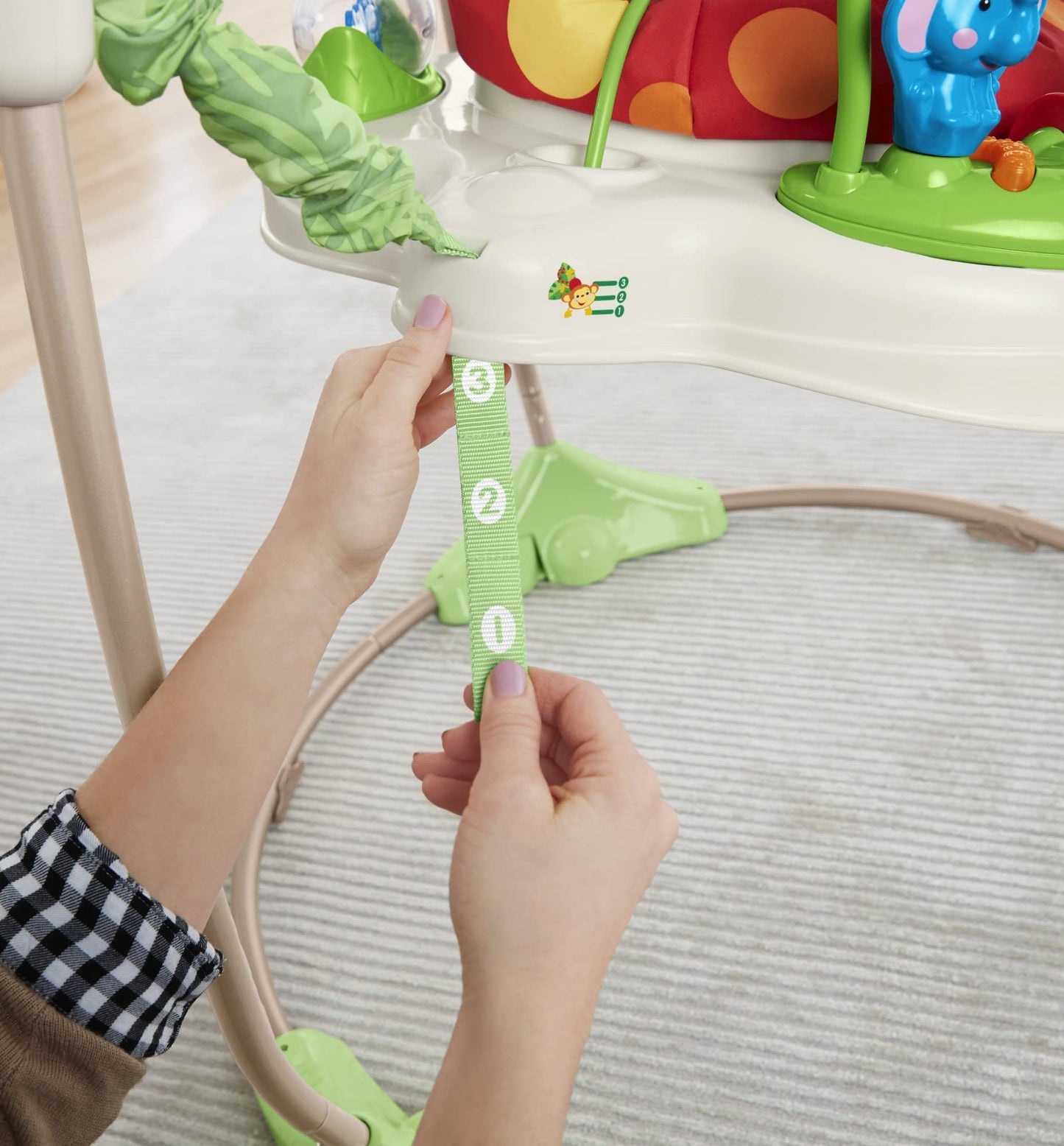 Fisher Price K7198 Rainforest Jumperoo, mehrfarbig