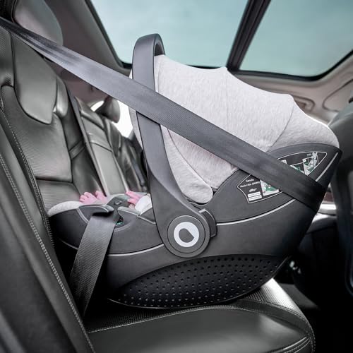 Lionelo MOXIE i-Size Kindersitz 40-87 cm, Babyschale Gruppe 0+, rückwärtsgerichtet, Kopfstütze verstellbar, Seitenschutz, i-Size R129.